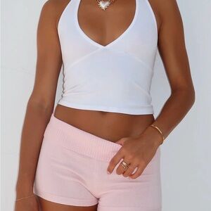 White Fox Boutique Pink Women's Shorts